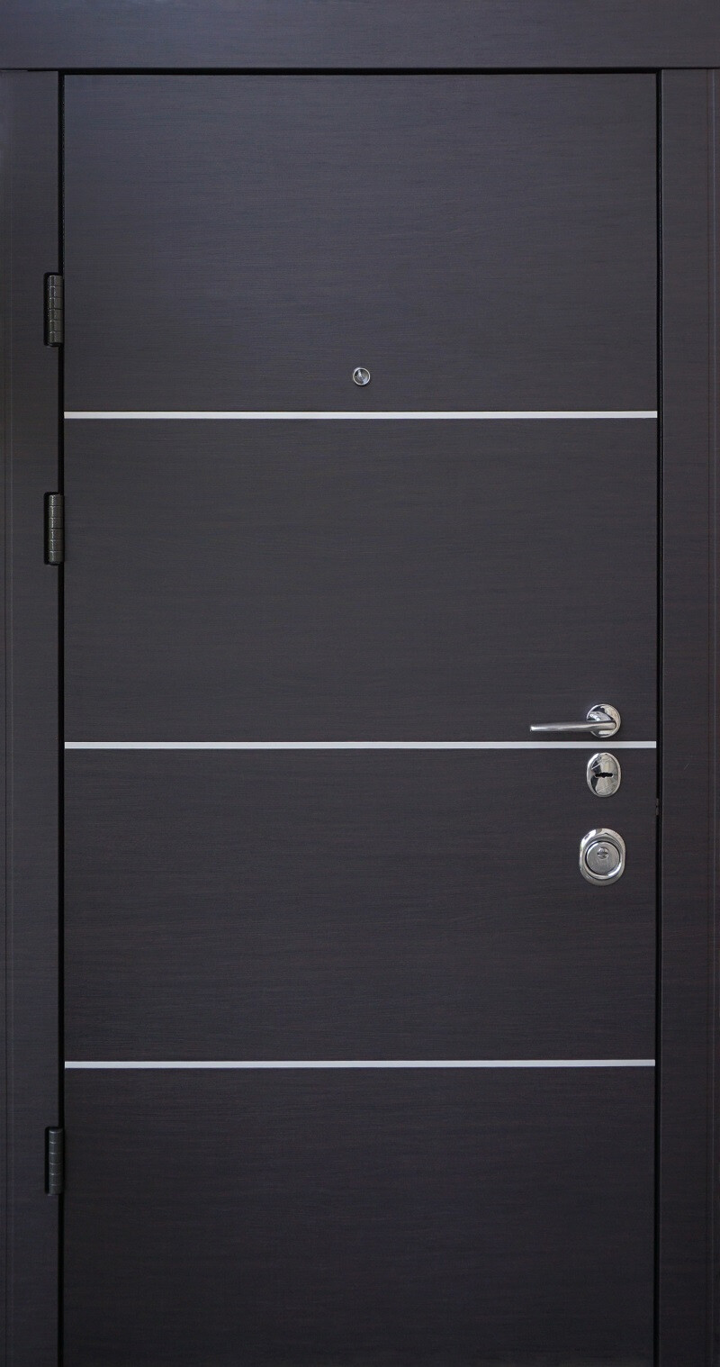 Входные двери QDOORS Коллекция "Авангард"модель "Горизонт AL" фото 1 | Соло Дверь