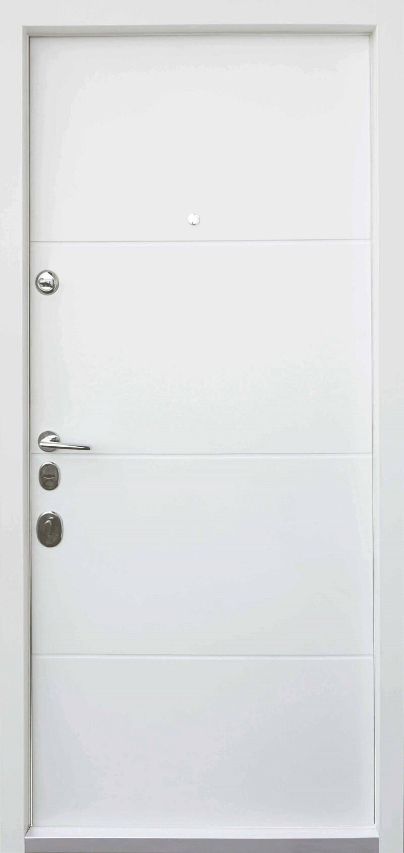 Входные двери QDOORS Коллекция "Авангард"модель "Горизонт AL" фото 2 | Соло Дверь