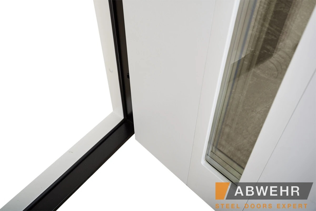 Вхідні двері ABWEHR (Абвер) Колекція "Cottage"модель "UFO Black" фото 6 | Соло Двері