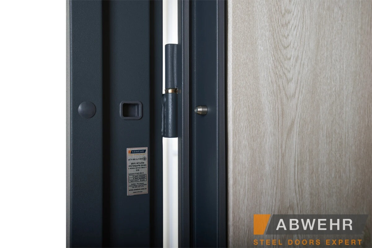 Вхідні двері ABWEHR (Абвер) Колекція "Defender"модель "Solid Glass" фото 8 | Соло Двері