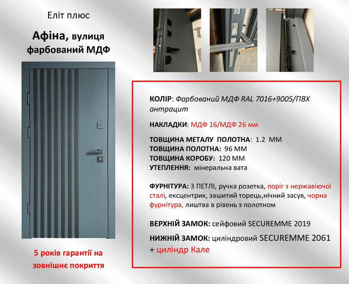 Входные двери REDFORT  "Афина" покраска МДФ (улица) фото 10 | Соло Дверь