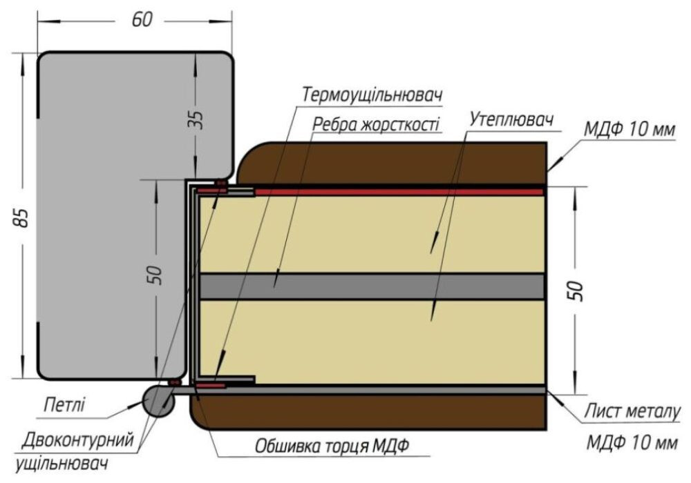 Вхідні двері Bulat (Булат) Колекція "Revolut В-434" модель "155" квартира фото 10 | Соло Двері