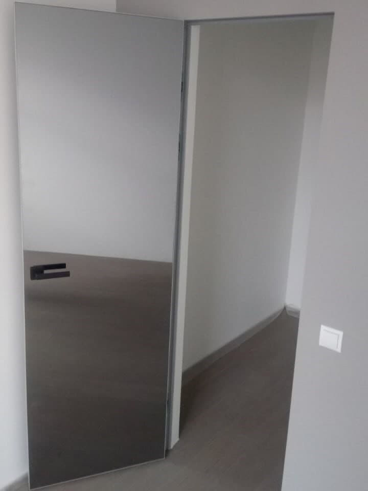 Двері міжкімнатні прихованого монтажу Monodoor грунтовані фото 5 | Соло Двері