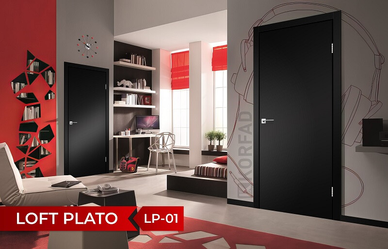 Двері міжкімнатні Корфад PLATO "PL-01" фото 8 | Соло Двері