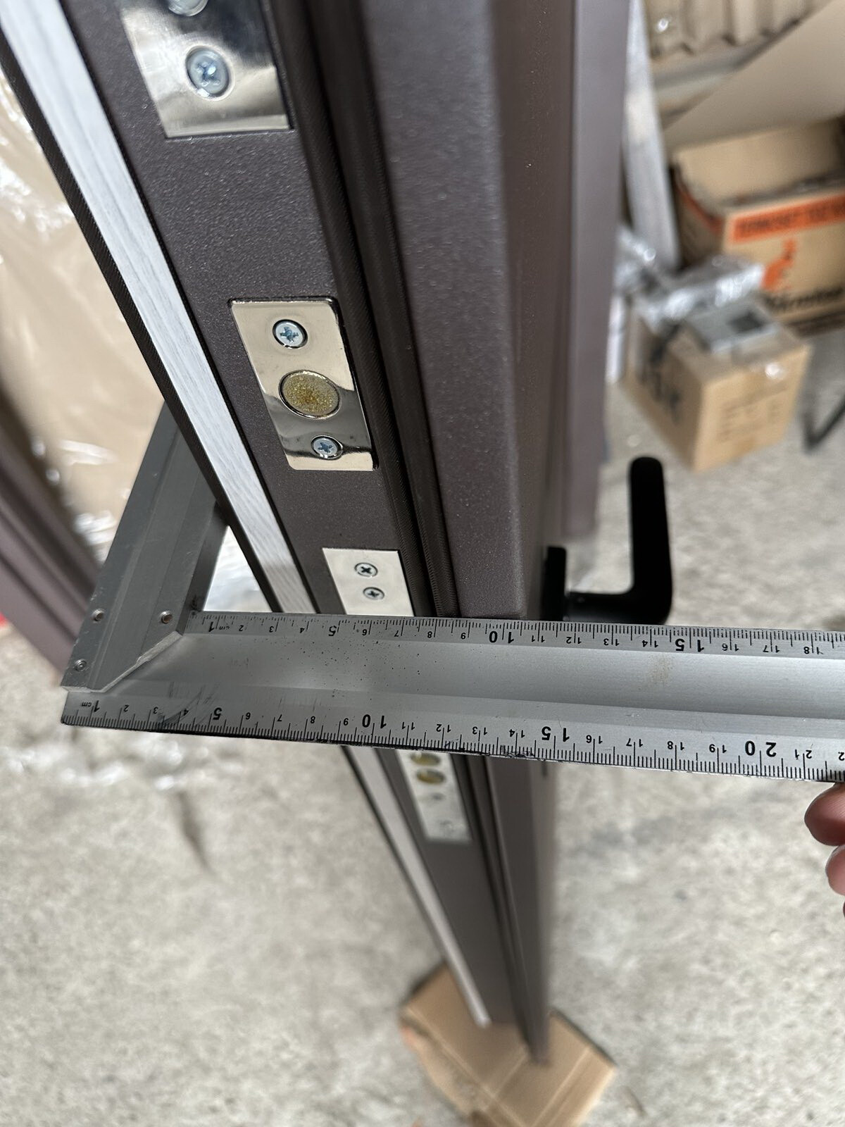 Входные двери REDFORT Комфорт "Форест грей Люкс" улица фото 6 | Соло Дверь